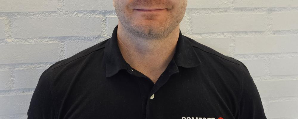 Adam Svensson, Falkenbergs Rör. Pressbild: Wikström Installationskonsult AB