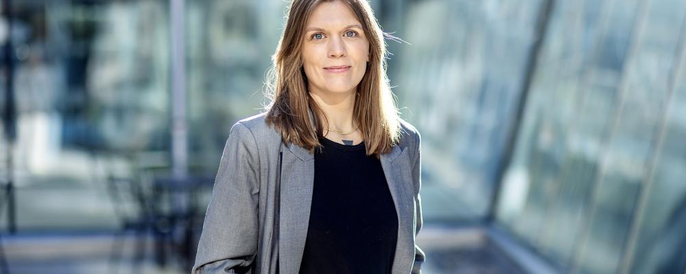 Siri Hallberg Björklund, Expert kompetensförsörjning på Byggföretagen. Pressbild: Nackademin