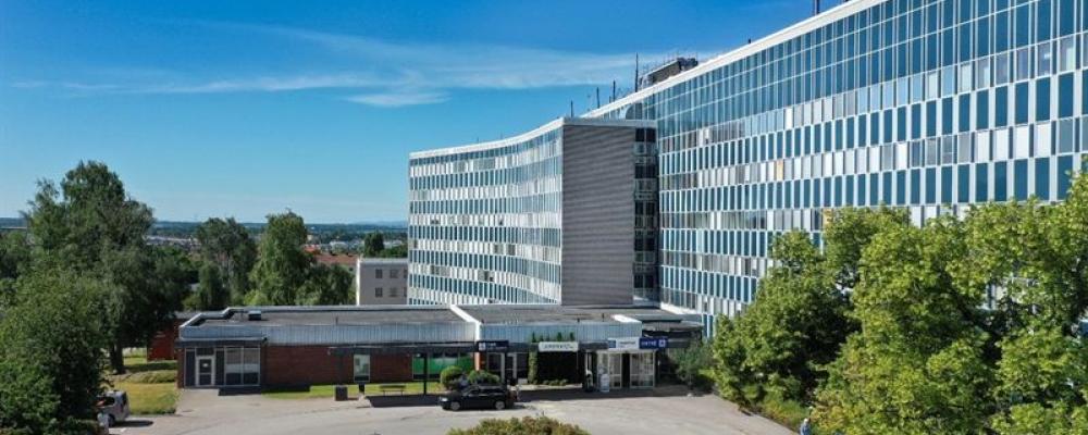 Lasarettet i Motala. Foto: Play Reklam