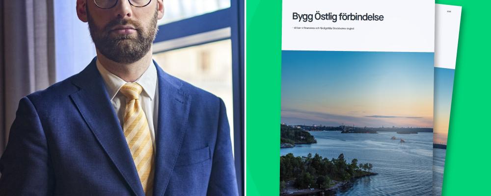 Det starka stödet för Östlig förbindelse, såväl hos företag som privatpersoner, visar att politiken behöver komma till beslut och få spaden i marken, säger Carl Bergkvist, chefekonom på Stockholms Handelskammare. Foto: Stockholms Handelskammare