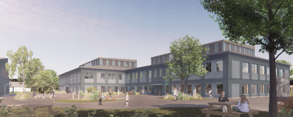 Berghemskolan (arkitekt Witte Sundell).