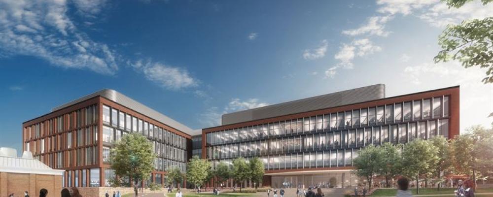 Biotech Charlottesville. Pressbild: Skanska