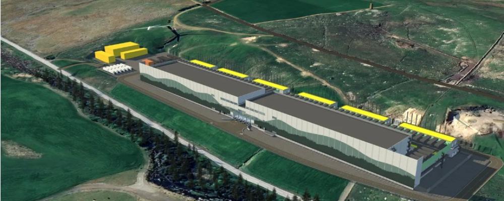 Bravida har tilldelats ett omfattande installationsuppdrag vid ett nytt datacenter som utvecklas av Green Mountain i Norge. Pressbild: Bravida