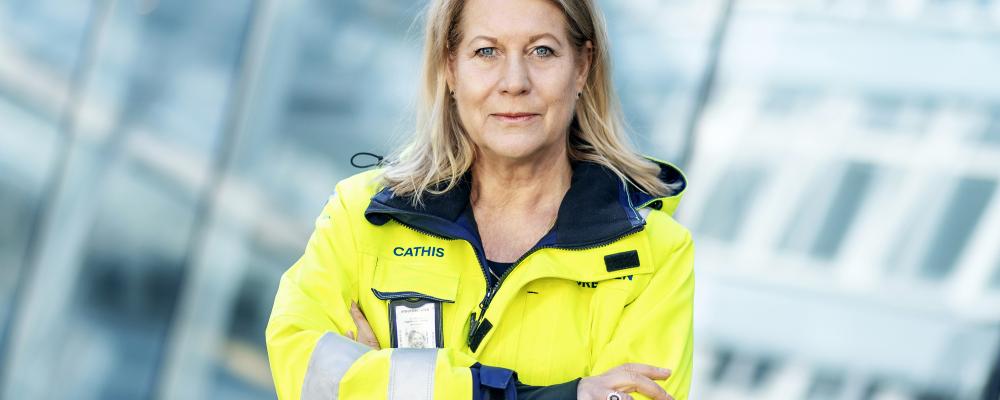 Catharina Elmsäter-Svärd, vd för Byggföretagen. Pressbild: Byggföretagen