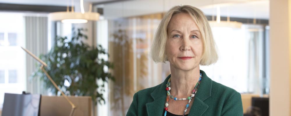 Lotta Werner Flyborg vd SGBC. Foto: Sweden Green Building Council