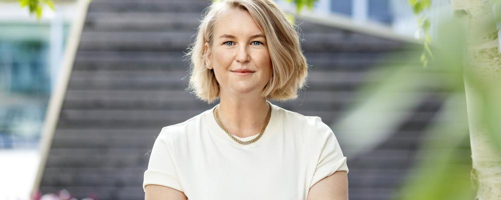Emma Bonnevier, expert grön konkurrenskraft och klimatpolitik, Byggföretagen. Pressbild: Byggföretagen