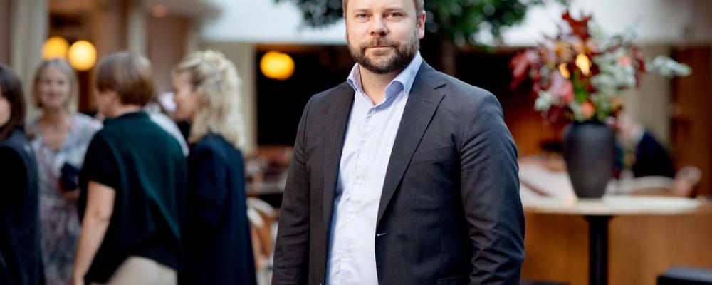 TMF:s vd Erik Haara.  Foto: JULIANA FÄLLDIN