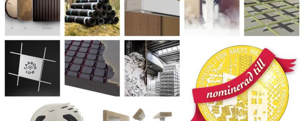 Guldmedaljen nominerade. Pressbild: Svensk Byggtjänst