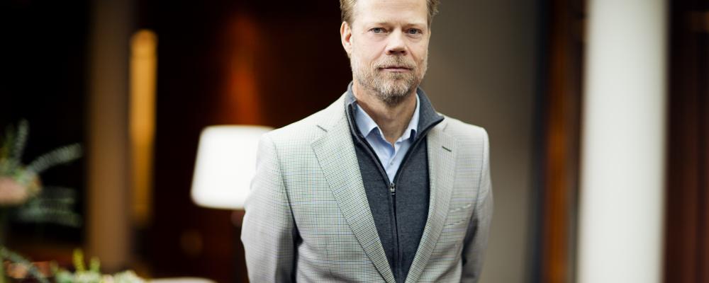 Gustaf Edgren - bostadspolitisk expert på TMF. Foto: Juliana Fälldin