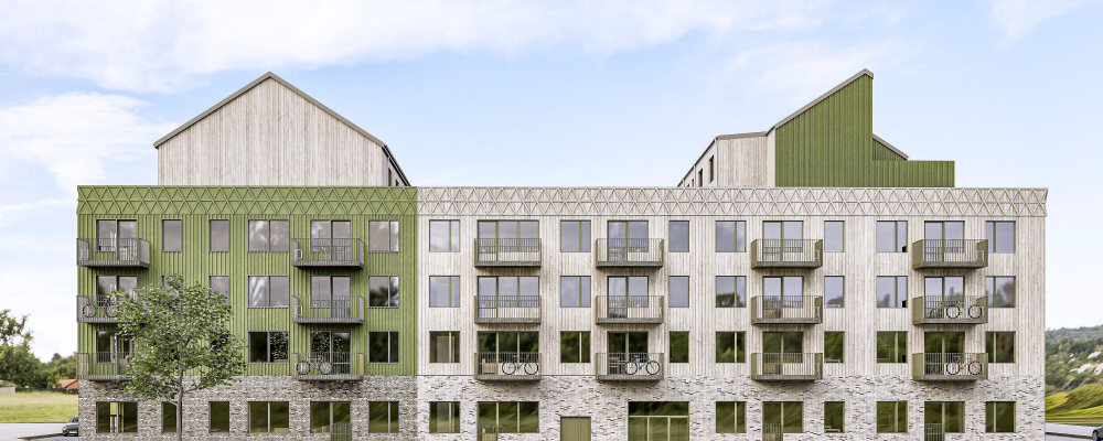 Kvarteret Flora. Av: Arkitekthuset