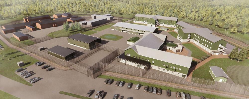 illustration Karlsokoga.  Illustration: Hållén Arkitekter