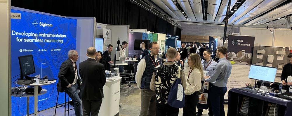 Årets upplaga av Grundläggningsdagen bjuder på en stor monterutställning samt en bred mix av föredrag på temat geoteknik och grundläggning. FOTO: Anders Carlsson / Conventus Media