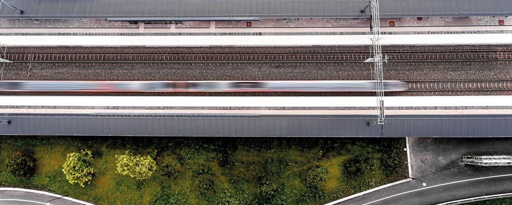 Järnväg översikt. Foto: Peter Kroon