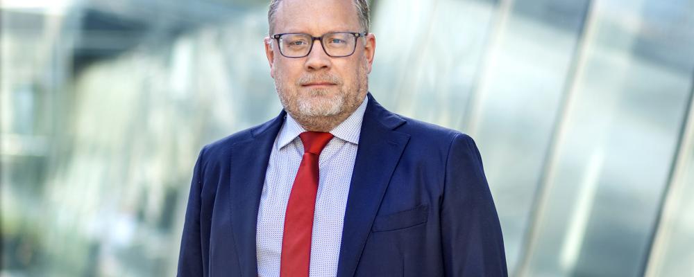 Johan Deremar, nationalekonom och prognosansvarig, Byggföretagen. Pressbild: Byggföretagen