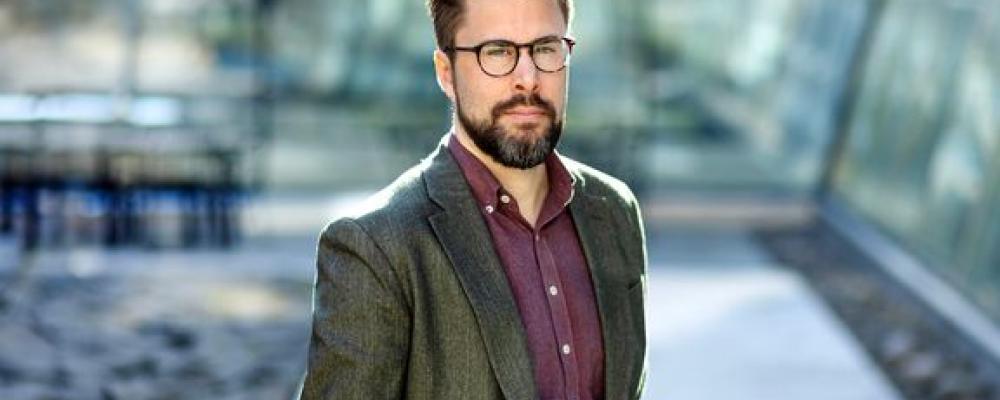 Johan Flodin, samordnare sund konkurrens och tredjepartskontroller på Byggföretagen. Pressbild: Byggföretagen