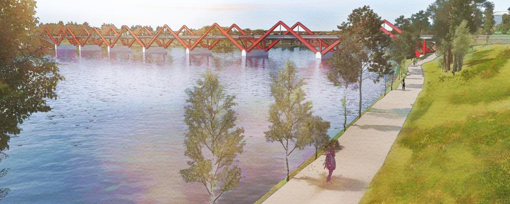 Karlgårdsbron Bild: Skellefteå kommun