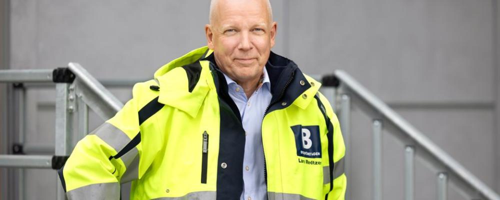 Lars Redtzer, chef branschutveckling. Pressbild: Byggföretagen