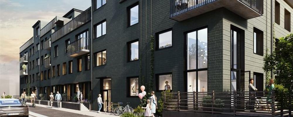 Projektet, HSB Brf Krita. Pressbild: Peab