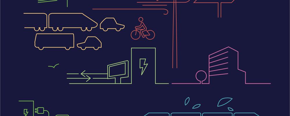 Illustration över elförbrukning. Illustration av: Manuel Campagnoli / Unsplash