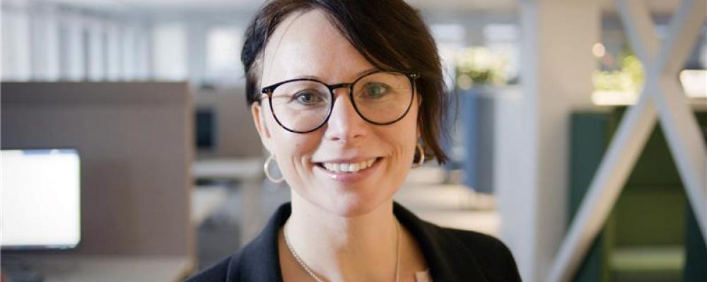 Monica Kaltenbrunner, processledande analytiker vid Arbetsmiljöverket. Pressbild: Arbetsmiljöverket