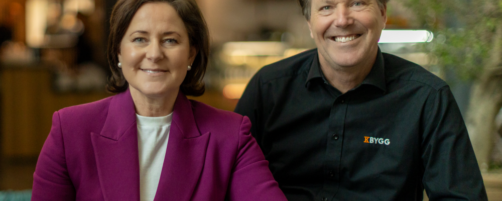 Marknadschef Lena Carlberg och Erik Öhlin. Pressbild: Kesko Sverige