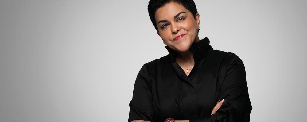 Parul Sharma, generalsekreterare för IMM (Institutet mot mutor), ingår i Svensk Byggtjänsts rådgivande styrelse för hållbarhet. Pressbild: Svensk Byggtjänst
