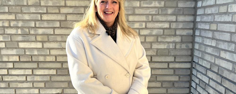 Petra Ahlström vd för Hedin Construction Byggservice och Snickeri. Pressbild: Hedin Construction AB