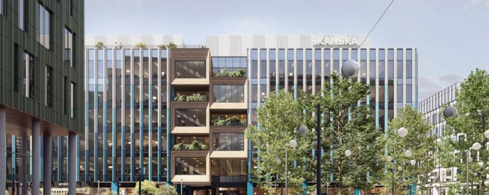PL Nowy Rynek C Poznan. Pressbild: Skanska