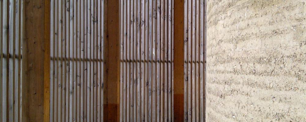 Rammed Earth. Foto: Marja Lundgren