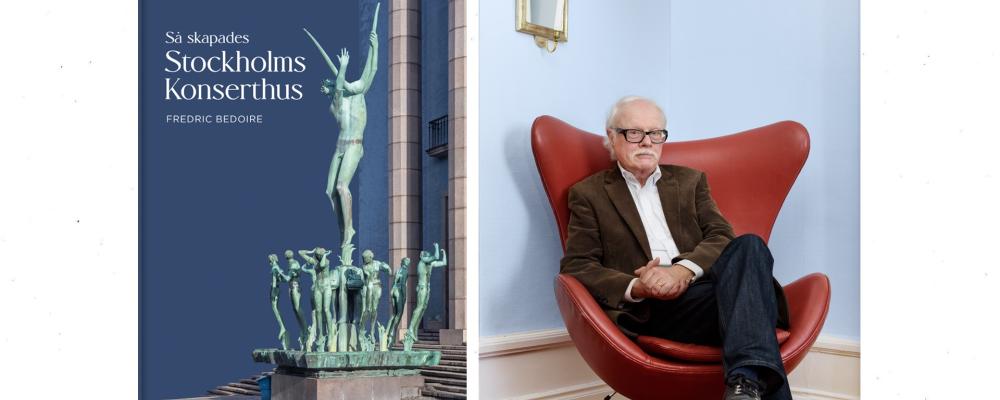 Så skapades Stockholms konserthus. Pressbild: Bokförlaget Langenskiöld