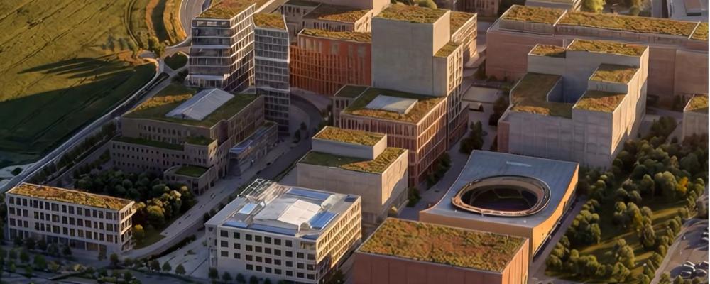 Science village. Pressbild: Vectura