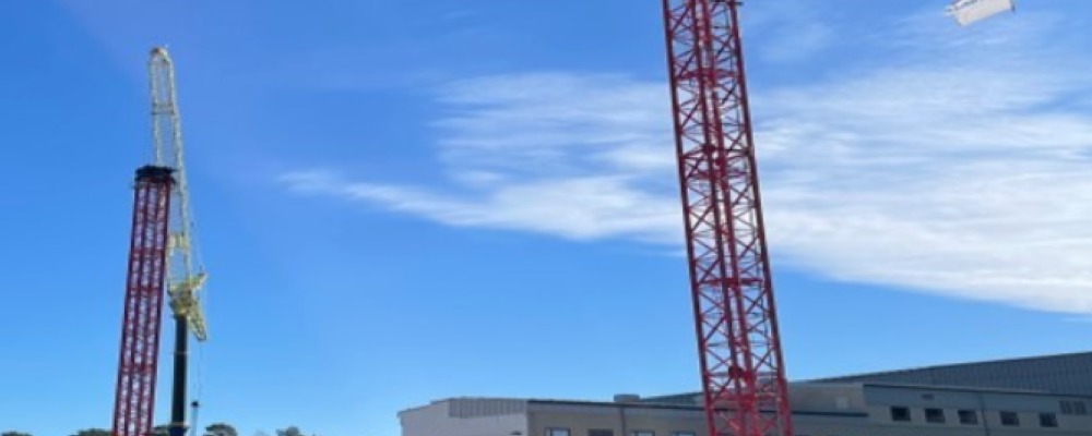 Miljardprojektet Skellefteå sjukhus har gått in i produktionsfasen med signerat fas 2-kontrakt. Pressbild: Bygg Dialog