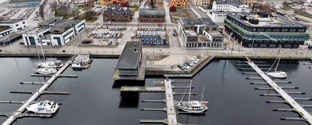 Karlskrona Skeppsbrokajen. Foto: Karlskrona kommun