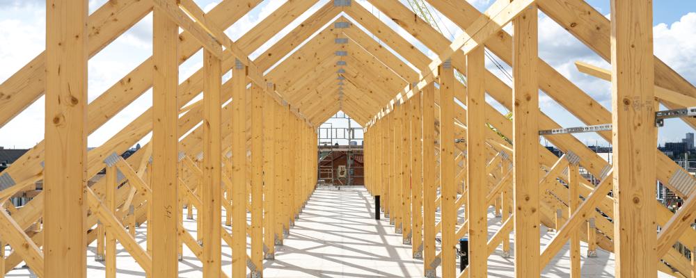 Byggarbetsplats. Av: Gugge Zelander