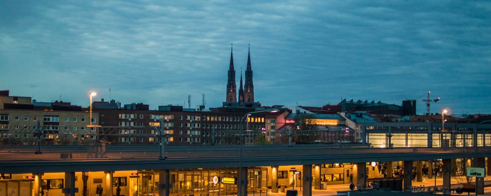 Den nya tågdepån planeras att byggas strax norr om Uppsala. Foto:  shubhesh aggarwal unsplash