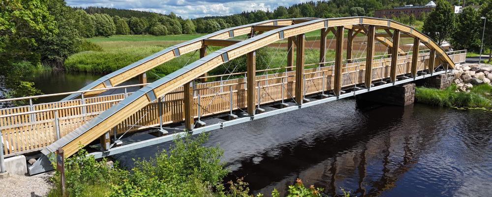 Uddebo sommar – TBS
Modulär bro över ån Assman i Tranemo kommun
Bild: TBS