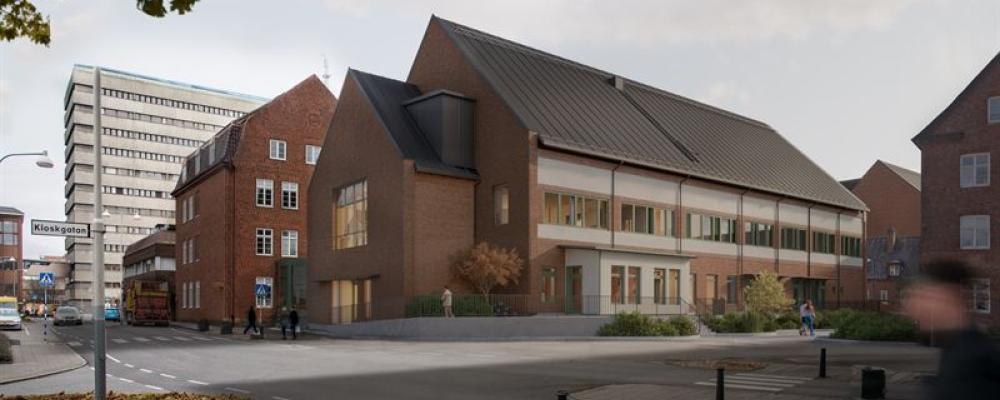 Skånes universitetssjukhus i Lund.  Illustration: Sweco Architects/Region Skåne