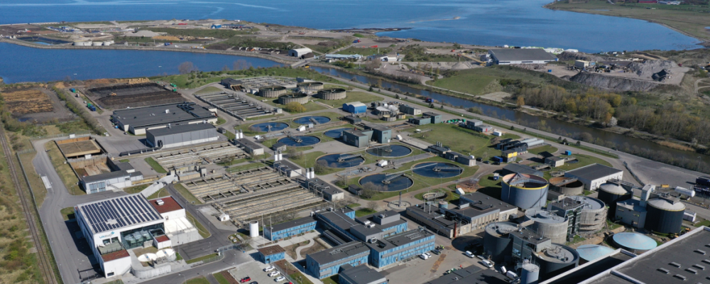 Flygbild Sjölunda. Foto: VA SYD