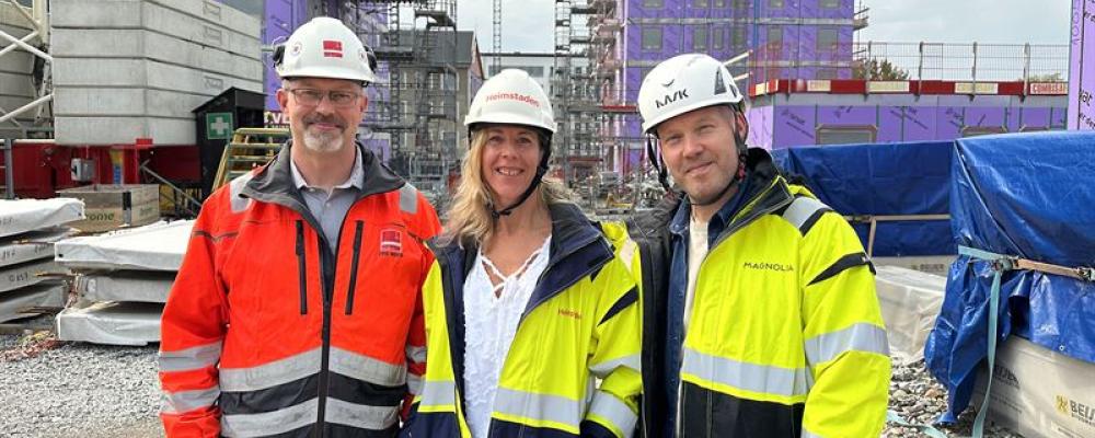 Projektet Råbylund. Fotograf: Heimstaden