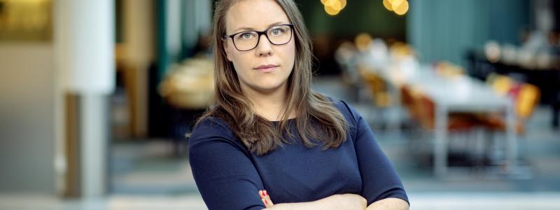 Anna Broman, bostadspolitisk expert på Byggföretagen. Foto: Byggföretagen