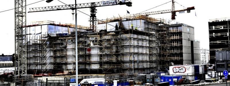 Ingvar Karmhed / SvD / TT: Sveriges Allmännytta varnar för att man kan tvingas stoppa projekt med nya hyresrätter till följd av ökade produktionskostnader. Arkivbild.