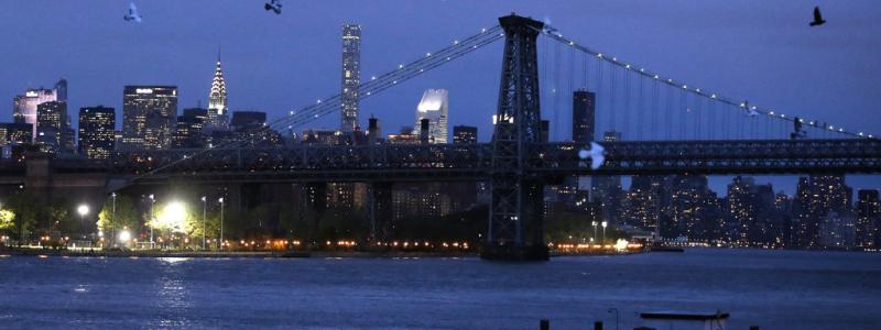 Kathy Willens/AP/TT: Williamsburg-bron i New York ska renoveras av Skanska. Arkivbild.