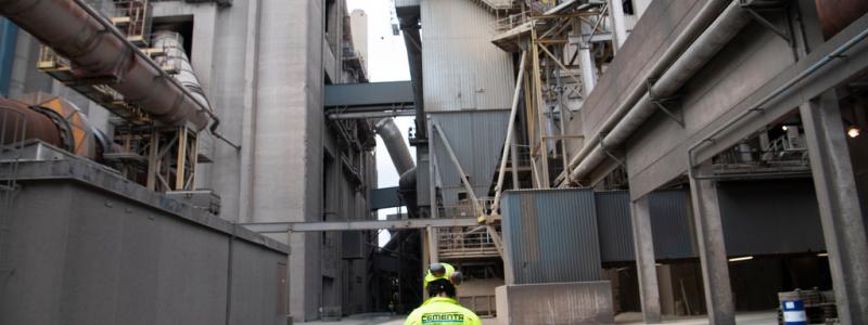 Fredrik Sandberg/TT: Cementas cementfabrik i Slite på Gotland. Arkivbild.