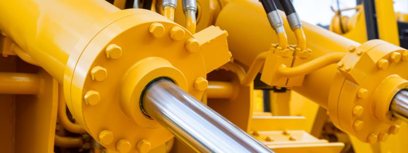 Hydraulisk cylinder. Foto: Shutterstock
