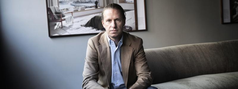 Malin Hoelstad/SvD/TT: Oscar Properties grundare och vd Oscar Engelbert. Arkivbild.