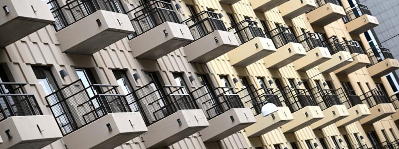 Anders Wiklund/TT: Bostadsbyggandet har tvärnitat och nu riskerar konkurserna att öka. Arkivbild.