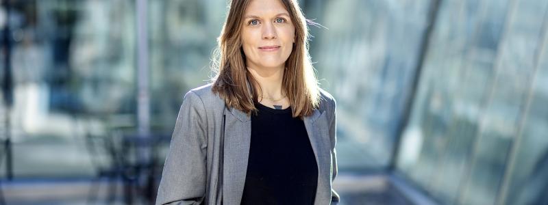Siri Hallberg Björklund, Expert kompetensförsörjning på Byggföretagen. Pressbild: Nackademin