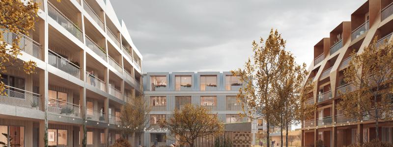 Visionsbild: Kaminsky Arkitektur.
