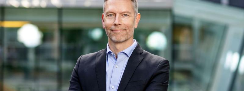 Phillip Hayes, chef för Byggbranschens utbildningscenter.  Pressbild: Byggföretagen