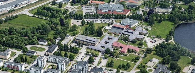 Flygbild: Region Kronoberg.